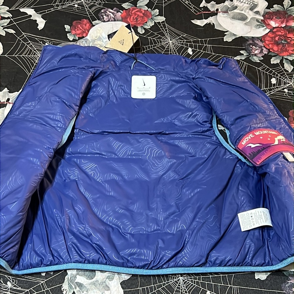 NWT NIKE ACG THERMA-FIT TEAM USA ROPE DE DOPE PACKABLE INSULATED OLYMPIC VEST M - Picture 5 of 11